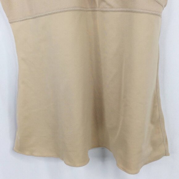 SPANX HIDE & SLEEK CRISSCROSS SLIMMING CAMI CAMISOLE SHAPEWEAR NUDE SIZE XL - Picture 5 of 7